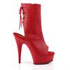 Pleaser - DELIGHT1018 Bottes de plateforme - Rouge Product image